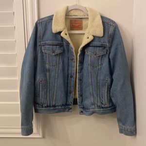 Levi Sherpa denim jacket